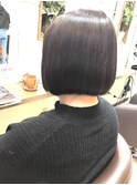 【見附　今町】ミセス　キレイめボブ　M3Dカラー