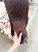 艶髪×透明感カラーココアブラウン