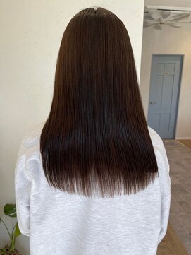 ハクバイジェービー 稲毛(hak by jb) 似合わせカット/メルディカラー/フェミニンロング