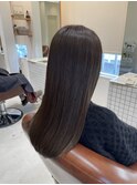 アッシュ×艶ストレート