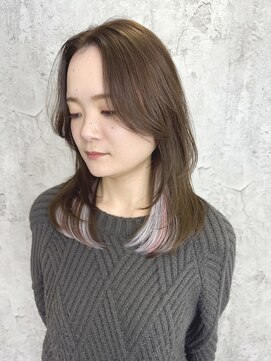 ルーツアイリー 心斎橋(ROOTS IRIE) 10代20代30代シールエクステインナーカラーピンクハイトーン艶感