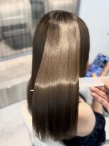 アイシー 表参道(ICY)&nbsp;ナチュラル柔らかプレミアム縮毛矯正◇ツヤ髪グレージュカラー