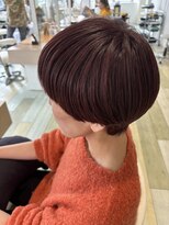 ヘアークラフト アニー 南郷18丁目店(HAIR CRAFT Annie)&nbsp;マッシュ×ボルドー