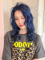 ハコ プラス(HACO+)&nbsp;【Haco+】Ibuki_ネイビー_ダブルカラー