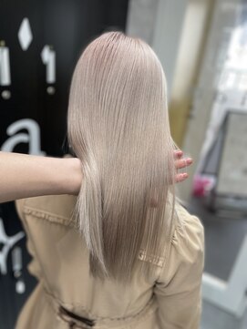 ジオ 国分寺(the O's) 切りっぱなしボブ/エアリーロング/美髪/ピンクブラウン[国分寺]