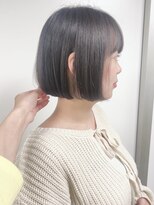 【morio原宿】丸みボブ 似合わせカット 黒髪