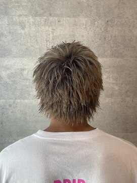 ブレイブ ヘアデザイン(BRaeVE hair design) メンズブリーチカラースタイル