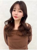 韓国ヘア/くびれ巻き/ヨシンモリ/小顔カット/イメチェン
