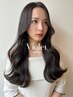 【人気No.2】小顔カット＋透明感カラー＋艶トリートメント￥17,600→￥13,000