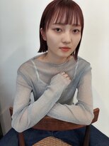 クイ(quii)&nbsp;個性派ミニボブ×オン眉バング