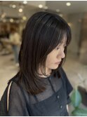 レイヤーカット/縮毛矯正