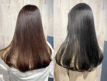 コンフェティ ひまわり高橋店(Confetti)の写真/髪質改善トリートメントで美髪へ♪艶感・質感・手触りが今までとは違う！感動の仕上がりに◎