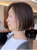 表参道大人ショートボブくびれショートカット若見え40代50代60代