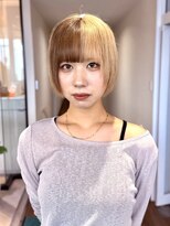 ビファイン 本店(Befine)&nbsp;ミルクティー×ブラウン　ナチュラルデザインカラー