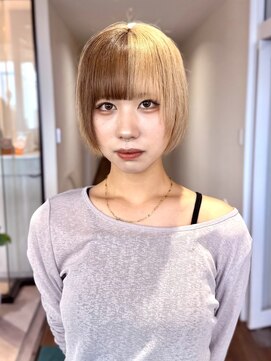 ビファイン 本店(Befine) ミルクティー×ブラウン　ナチュラルデザインカラー