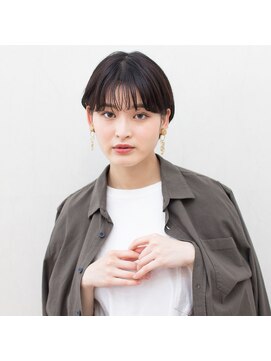 モンド ヘアクリエーション 新栄店(monde hair creation) 【monde】大人ショート×チョコレートブラウン