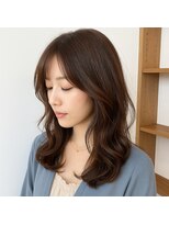 スープレックス ヘアーデザイン(SOUPREX HAIR DESIGN)&nbsp;セミロングミセス　デジタルパーマ　20代 30代 40代 50代 60代