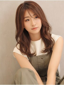 アース 市川店(HAIR & MAKE EARTH) 冬艶髪◎20代30代透明感ショコラブラウンロング