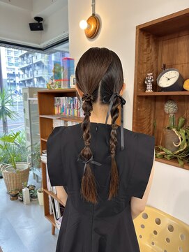 ポートヘアサロン(PORT HAIR SALON) タイトツイン