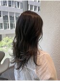 くびレイヤーエモージュカールセミディシアーカラー20代30代40代