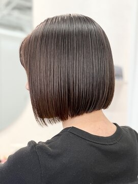 エルヘアメゾン(el. hair maison) ストレートボブ☆まとまるボブ