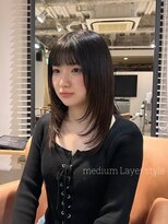 ダルシット(dulcet★★★)&nbsp;暗髪、ミディアムレイヤー◎