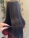 サロンドフィール(Salon de feel)の写真/ブリーチ毛やハイダメージでも施術可能！諦めていた癖毛も酸性ストレートでまとまる艶髪へ。