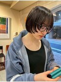 千葉駅オリーブグレーココアベージュ小顔