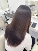 似合わせカット＋艶カラー＋超音波トリートメント