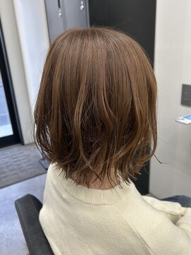 アルター(aL ter) ダークアッシュ/ミディアムレイヤーカット/鎌取店/市川いづみ