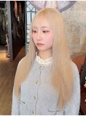 【四条烏丸】ホワイトミルクティ×ロングレイヤー