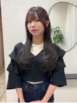 アンドリルム 梅田(&Lillme)&nbsp;韓国風レイヤー/ワンカール/ロングヘア/ミディアムヘア20代30代