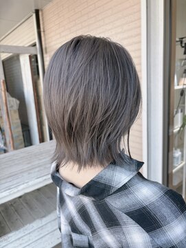 リードヘアーバイバンプ(Lead Hair by vamp) #アッシュグレー#ブリーチカラー