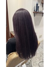 グラフィーサッポロ(Graphy sapporo)&nbsp;艶感×カシスバイオレット×上品暗髪×美肌見せカラー