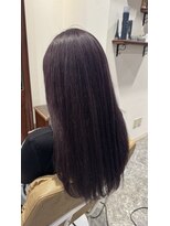 グラフィーサッポロ(Graphy sapporo) 艶感×カシスバイオレット×上品暗髪×美肌見せカラー