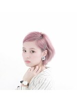 アンティア 中山店(ANTIA) フラミンゴカラーショートボブカット