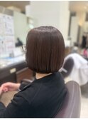 内巻きボブ