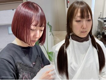 カットライン(CUTLINE)の写真/「短くしたら毎朝のセットが心配」お客様の髪の毛に合わせた提案で理想の形に◎自宅でも簡単に再現できます