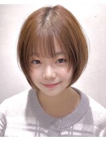 ステアケース ギンザセブン(stair:case ginza7) 似合わせ小顔見え大人コンパクトボブシースルーバング