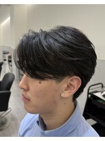 become men's hair 名駅EAST【10月3日 NEW OPEN(予定)】 毛流れセンターパート/ニュアンスパーマ/韓国ヘア/名駅