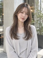 フィエルウメダ(Fier umeda)&nbsp;ブリーチなしダブルカラー×艶ベージュロングレイヤー