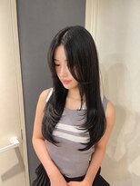 ソワンドゥブレスシエン 堀江店(soin de brace CIEN) 透明感暗髪×韓国風レイヤーカット