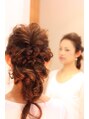 アフロディーテ(hair make aphrodite)&nbsp;結婚式、イベント、プロフィール写真等のヘアーセットが得意