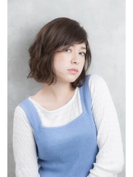 ノブヘアデザイン マール伊勢佐木町店(NOB HAIR DESIGN) 〈NOBマール伊勢佐木〉マッシュショート外ハネボブルフパーマ