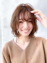 ハバナ 渋谷(HAVANA)&nbsp;【HAVANA渋谷】ニュアンスボブ ナチュラルベージュ