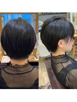 ヴァンクシー バイ ルナ(VANKCY by Luna) 2ブロックショート 小顔 向ケ丘遊園 スリークショート 束感 楽