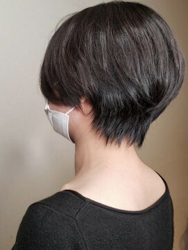 トップヘアー ガーデンヴィラ 安城(Garden Villa) 前下がりグラ/アッシュブラック/ニュアンスカラー