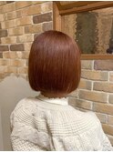 20代30代艶髪♪抜け感ショートボブピンクベージュカラー
