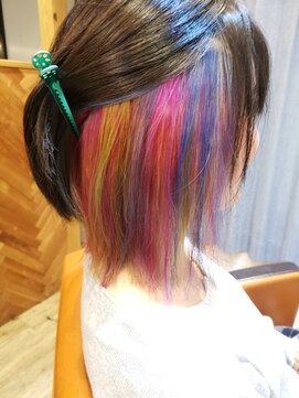 アグ ヘアー ララア 平塚店(Agu hair lalah) 多色インナーカラー