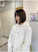 ハンドブローのみ◎ナチュラルボブ【AND CHILL渋谷】